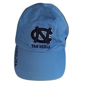 UNC Tar Heels Blue Adjustable Strapback Hat Unisex Adult NCAA collegiate